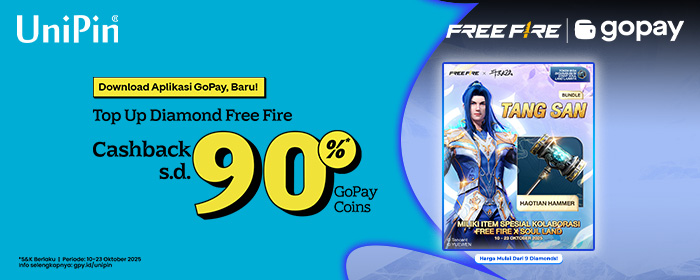 Spirit of Soul Land Hadir di Free Fire! Miliki Bundle Spesialnya dengan Top Up Free Fire Pakai GoPay!